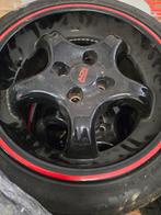 Velgen met banden Fiat Barchetta, 16 inch, Banden en Velgen, Ophalen of Verzenden, Personenwagen