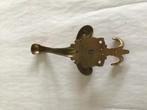 Vintage Metalen Kledinghaak / Jashaak, Huis en Inrichting, Gebruikt, Wandhaken, Ophalen of Verzenden, Minder dan 100 cm