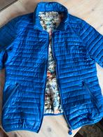 Helderblauwe Donsjas maat XL/L, Ophalen of Verzenden, Zo goed als nieuw, Maat 42/44 (L), Blauw