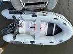 Rubberboot QuickSilver 300 met Mercury 6 pk, Watersport en Boten, Rubberboten, Minder dan 70 pk, Benzine, Zo goed als nieuw, Airdeck