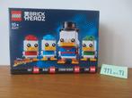 LEGO BrickHeadz 40477 Dagobert Kwik Kwek Kwak Disney, Ophalen, Nieuw, Complete set, Lego