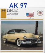 Ak97 autokaart cadillac coupe de ville ( 1949 ), Ophalen of Verzenden, Zo goed als nieuw, Auto's