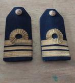 Vintage Marine schouder epauletten 13 x 5 cm orgineel., Verzamelen, Ophalen of Verzenden, Marine, Nederland