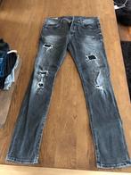 Zara spijkerbroek heren / maat 42 / met gaten, Verzenden, Blauw, W32 (confectie 46) of kleiner