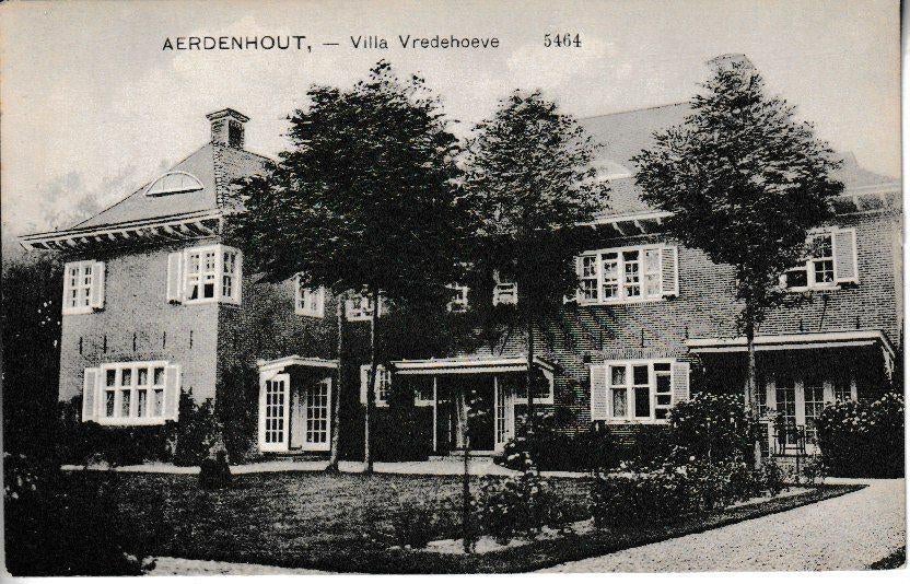 AERDENHOUT - VILLA VREDEHOEVE, Ophalen of Verzenden, 1920 tot 1940, Ongelopen, Noord-Holland