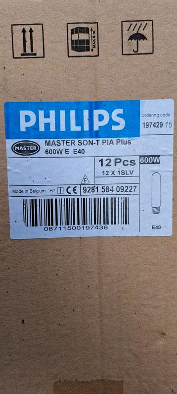 Philips 600 watt kweeklampen beschikbaar voor biedingen