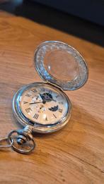 Decoratief Zakhorloge met Ketting, Overige merken, Zakhorloge, Ophalen of Verzenden, Met ketting