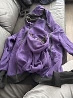 Paars Fleece Vest draagzak, Ophalen, Gedragen, Paars