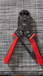 Bizline Biz 700587 Professionele krimptang RJ45, RJ11, RJ12, Ophalen of Verzenden, Zo goed als nieuw