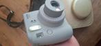 Polaroid camera instax mini 9 mat grijs met twee tasjes, Ophalen of Verzenden, Zo goed als nieuw, Polaroid, Fuji