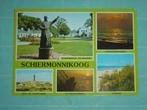 4) Kleuren ansichtkaart Schiermonnikoog, Verzamelen, Verzenden, 1980 tot heden, Gelopen, Friesland