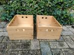 Houten Opbergkistje / Kist, Ophalen, Minder dan 50 cm, Gebruikt, Grenenhout