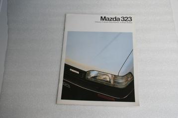 Folder Mazda 323 (06-1987) (23) beschikbaar voor biedingen