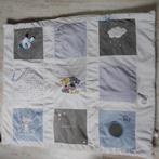 blauw boxkleed woezel en pip, Ophalen of Verzenden, Gebruikt, Rechthoekig, Boxkleed