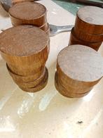 Sjoelstenen - Houten Schijven, Gebruikt, Minder dan 25 mm, Overige typen, Ophalen of Verzenden