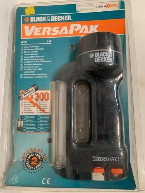 Black&decker zaklamp, Caravans en Kamperen, Zaklampen, Nieuw, Batterij, Ophalen of Verzenden