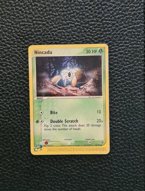 Nincada 67/97 EX Dragon Pokémon kaart, Hobby en Vrije tijd, Verzamelkaartspellen | Pokémon, Zo goed als nieuw, Losse kaart, Ophalen