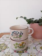 2 Vintage Soepkommen Kommen met bloemen, Ophalen of Verzenden