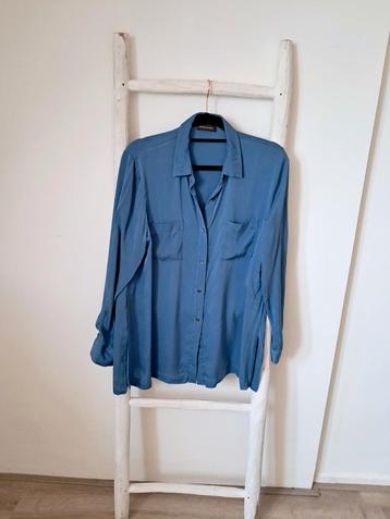 Silk Repeat blouse blauw M42 NW269,- beschikbaar voor biedingen