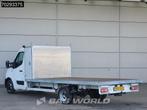 Opel Movano 165PK Open Laadbak Dubbellucht 3,5t Trekhaak LED, Auto's, Euro 6, Leder, Bedrijf, 3500 kg