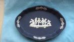 Wedgewood Jasperware. Donkerblauw ovaal schaaltje, Ophalen of Verzenden