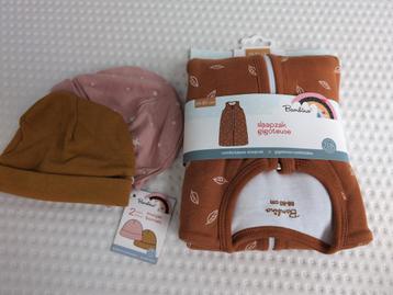 Nieuw! slaapzak 68-80cm + mutsjes beschikbaar voor biedingen