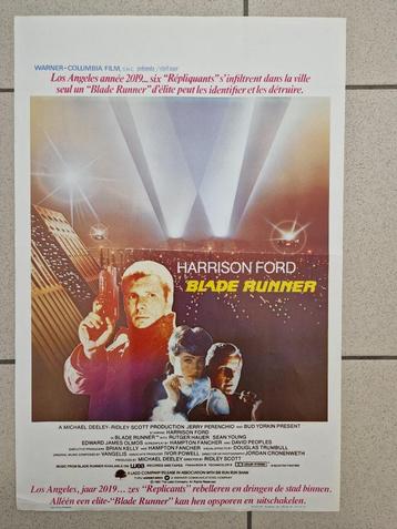 filmaffiche Blade Runner 1982 Harrison Ford filmposter beschikbaar voor biedingen