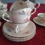 Retro vintage theeservies, elfdelig, porselein, Ophalen