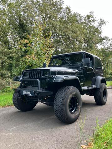 Jeep Wrangler Yj 4.0 Limited 1993 Zwart Hardtop & Softtop beschikbaar voor biedingen