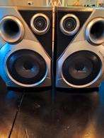 Philips speakerset, Ophalen of Verzenden, Zo goed als nieuw, Front, Rear of Stereo speakers, Philips
