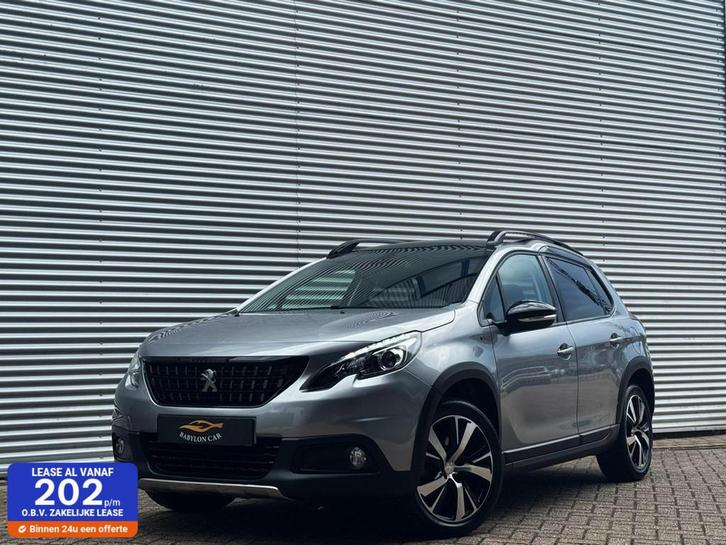 Peugeot 2008 1.2 e-THP GT Line/Aut/Camera/Led/Pano/Apple Car, Auto's, Peugeot, Bedrijf, Te koop, ABS, Achteruitrijcamera, Adaptive Cruise Control
