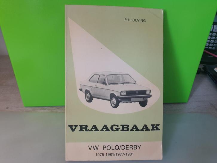Boek - Vraagbaak Volkswagen Polo/Derby, Boeken, Auto's | Boeken, Gelezen, Volkswagen, Ophalen of Verzenden