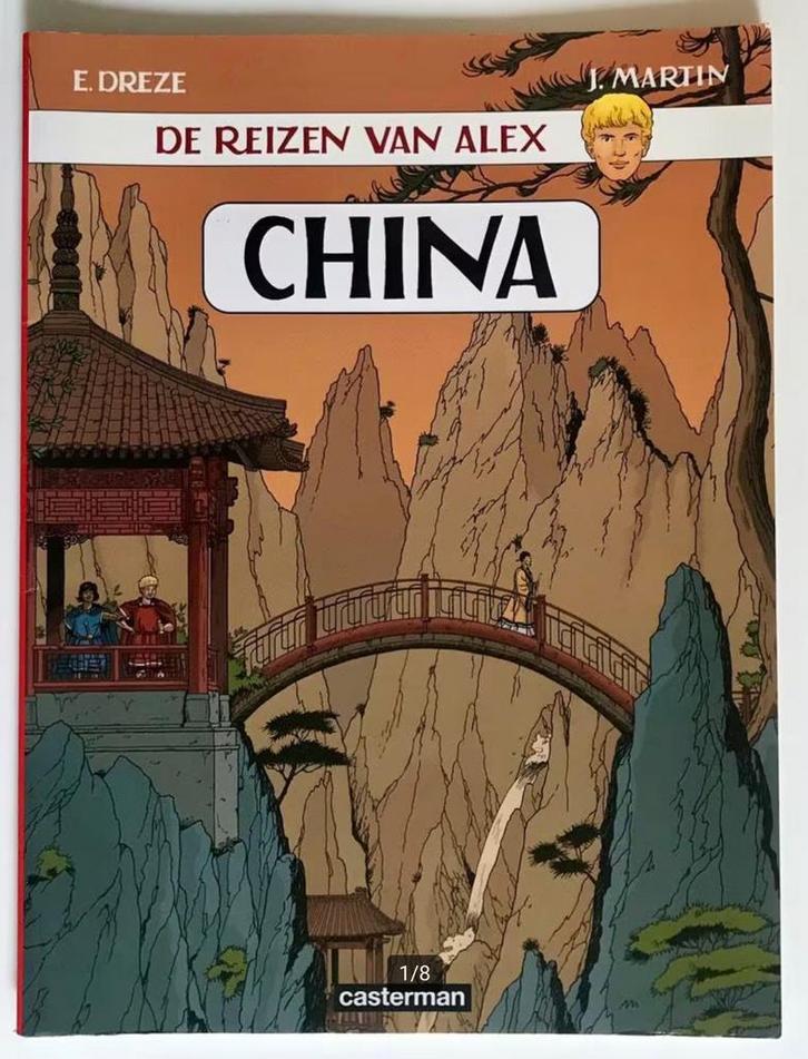 De reizen van Alex (Alex neemt ons mee door Oudheid): China, Boeken, Stripboeken, Zo goed als nieuw, Eén stripboek, Ophalen of Verzenden