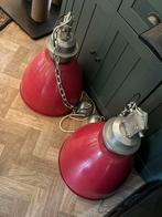 2 grote hanglampen, Huis en Inrichting, Lampen | Hanglampen, Ophalen, Zo goed als nieuw, 50 tot 75 cm
