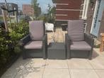 Tuinset van Tarrington House – 2 Luxe Stoelen + Tafel, Tuin en Terras, Tuinsets en Loungesets, Ophalen, Gebruikt, Kunststof, Bijzettafel