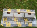 Leuke kapstok met 3 rieten opberg mandjes. *, Ophalen, Hout, Wandkapstok, Minder dan 100 cm