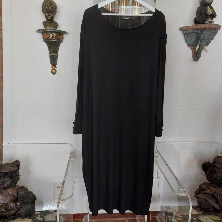 Jurk/Tuniek van het merk Mat Fashion.  Maat One Size., Kleding | Dames, Grote Maten, Zo goed als nieuw, Jurk, Zwart, Verzenden