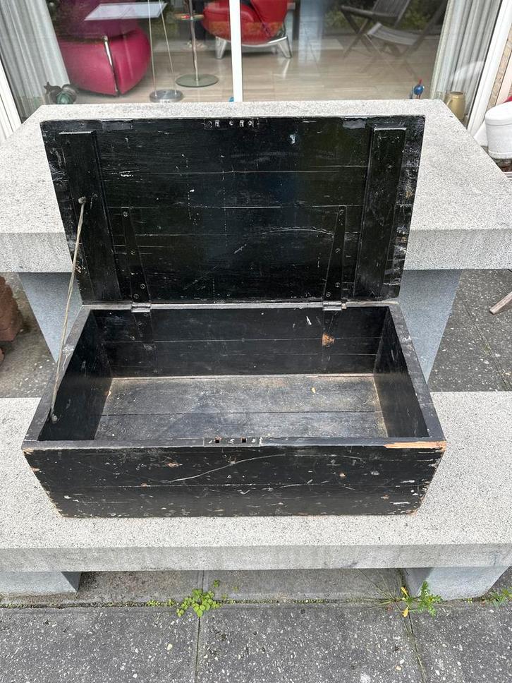 Nostalgische Opbergkist - 65x35x24 cm, Huis en Inrichting, Woonaccessoires | Kisten, Gebruikt, Minder dan 50 cm, 50 tot 75 cm