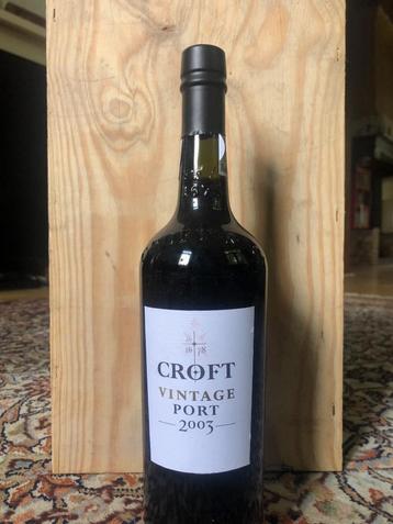 Croft Vintage Port 2003 6 flessen. beschikbaar voor biedingen