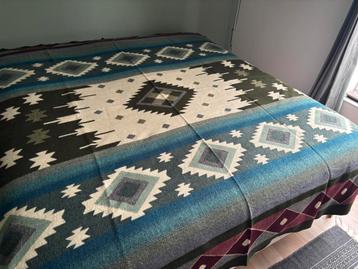 NIEUW! Alpaca wol kleed plaid deken sprei ruit boho kerst beschikbaar voor biedingen