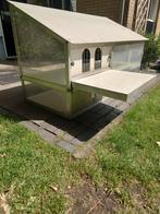 Spoetnik, Dieren en Toebehoren, Vogels | Hokken en Kooien, Ophalen, Zo goed als nieuw, Hout, Vogelkooi
