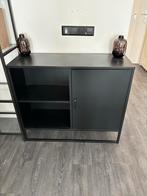 Zwart Dressoir - Goede Staat!, Huis en Inrichting, Kasten | Buffetkasten, Ophalen, Met plank(en), 100 tot 150 cm, Zo goed als nieuw