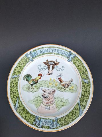 Slachtverbod 1918 bord  beschikbaar voor biedingen