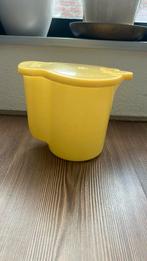 Vintage Gele Tupperware Kan, Huis en Inrichting, Keuken | Tupperware, Ophalen of Verzenden, Gebruikt, Geel, Beker of Kan