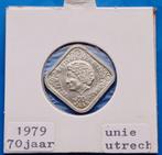5 cent penning 1979 - Koningin Juliana 70 jaar UNC, Postzegels en Munten, Penningen en Medailles, Verzenden, Overige materialen