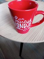 Rode mok met Sinterklaas thema, Ophalen of Verzenden, Gebruikt