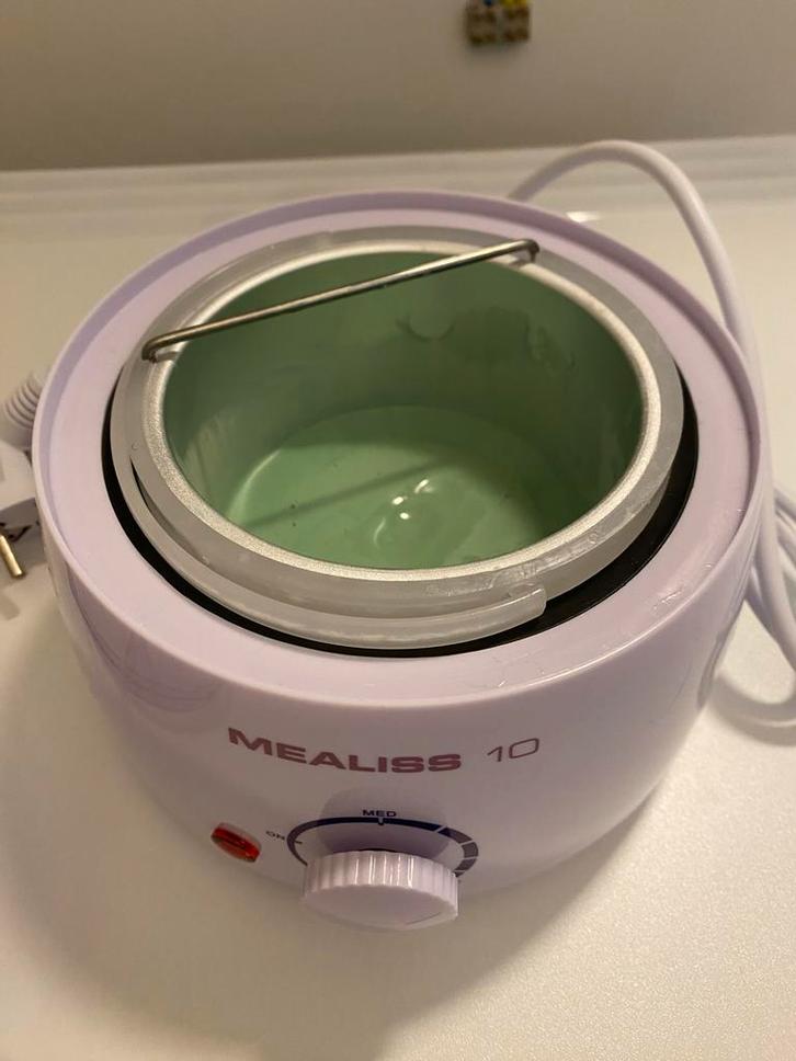 Mealiss Wax Apparaat + Wax + Nabehandeling, Witgoed en Apparatuur, Persoonlijke-verzorgingsapparatuur, Zo goed als nieuw, Scheren en Epileren