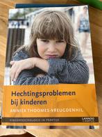 Hechtingsproblemen bij kinderen, Ophalen of Verzenden, Gelezen, Ontwikkelingspsychologie