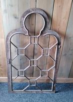 UNIEK gietijzeren raam, Gevelraam of Ruit, Gebruikt, Minder dan 80 cm, 80 tot 120 cm