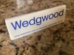 Wedgwood reclamebord porseleinen bord England Nieuw, Huis en Inrichting, Keuken | Servies, Ophalen, Overige typen, Nieuw, Wedgwood